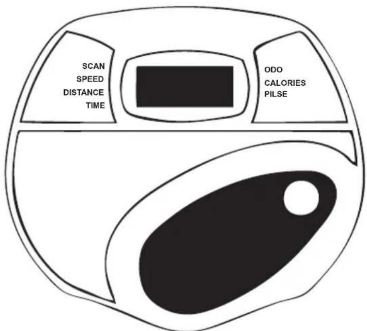 SportPlus SP-HT-1002 - BEDIENUNG DES COMPUTERS - 1