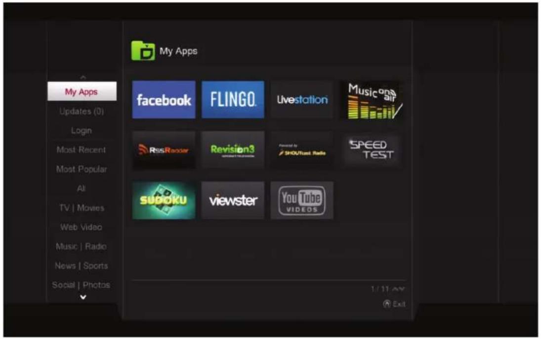 POPCORN HOUR A-400 - Apps Markt - 4