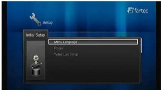 Fantec Disk Box - Menüsprache - 1