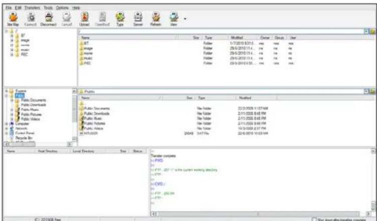 Fantec 3DS4600 - Zugriff von einen FTP Programm - 3