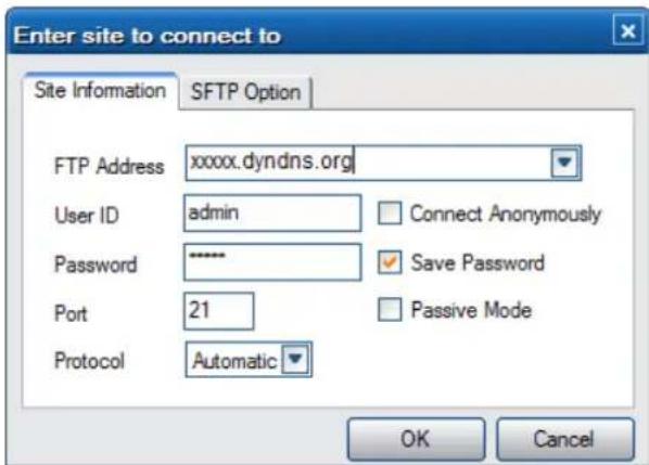 Fantec 3DS4600 - Zugriff von einen FTP Programm - 2
