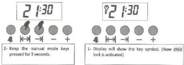 Mika MST55PI4GWH - CHILD LOCK FUNCTION - 1