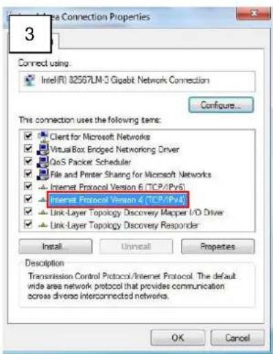 ACTi I25 - Manually adjust the IP address of the PC: - 3