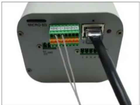 ACTi I25 - Step 3: Connect the Cable(s) - 2