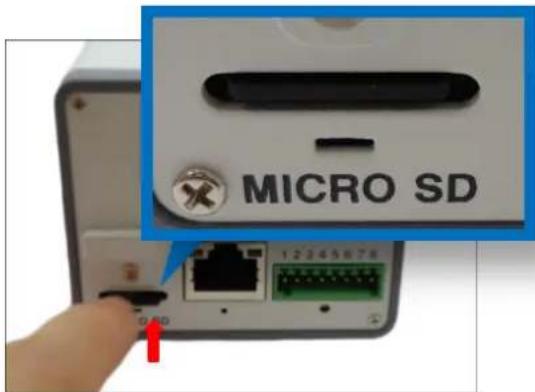 ACTi E270 - How to Insert the Memory Card - 2