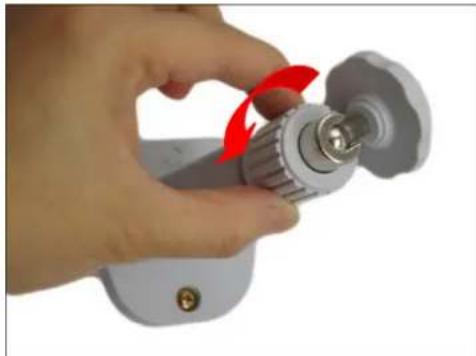 ACTi E270 - Step 4: Attach the Camera to the Bracket - 2