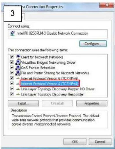 ACTi E270 - Manually adjust the IP address of the PC: - 3