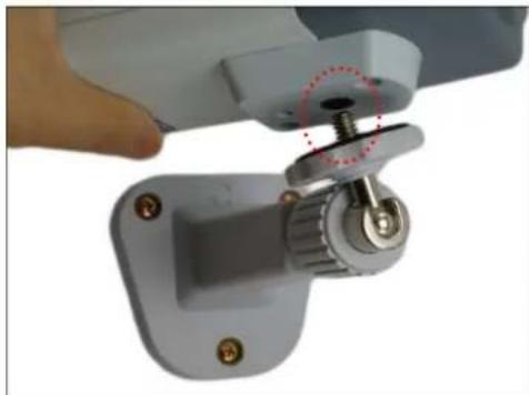 ACTi E270 - Step 4: Attach the Camera to the Bracket - 3