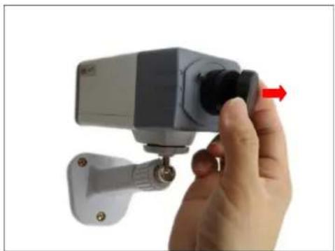 ACTi E270 - Step 4: Attach the Camera to the Bracket - 7