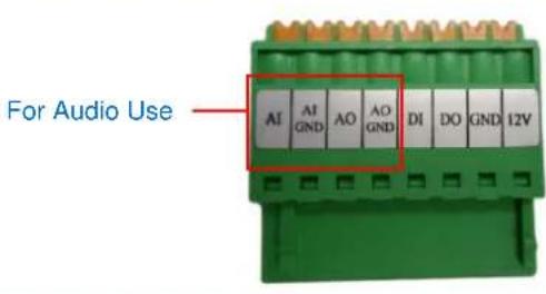 ACTi E270 - How to Connect Audio Devices - 2