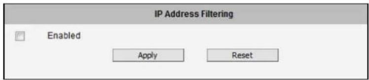 ACTi E13A - IP Address Filtering - 1