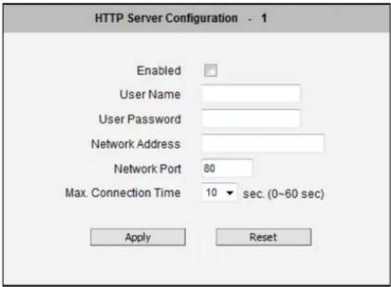 ACTi E13A - HTTP Server - 1