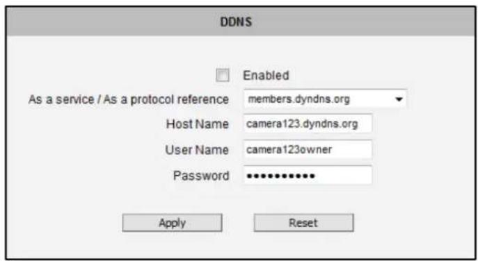 ACTi E13A - DDNS - 3