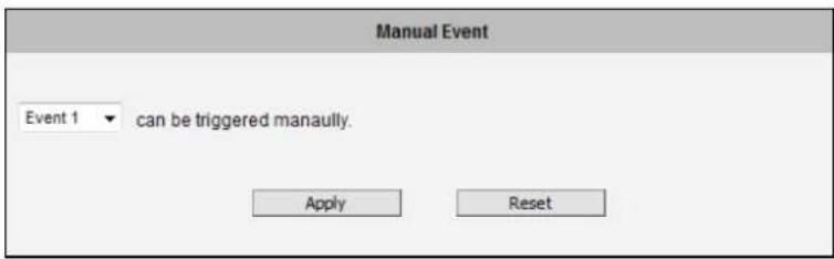 ACTi E13A - Manual Event - 1