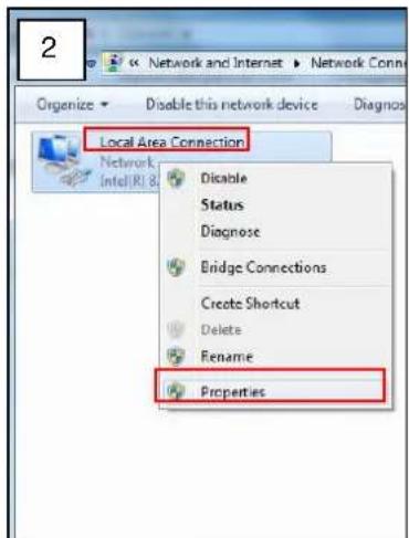 ACTi E13A - Manually adjust the IP address of the PC: - 2