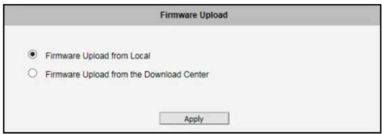 ACTi E13A - Firmware Upload - 1