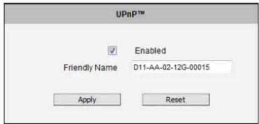 ACTi E13A - UPnP™ - 1