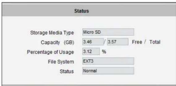 ACTi E13A - Status - 2