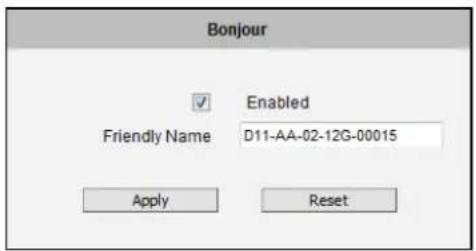 ACTi E13A - Bonjour - 1