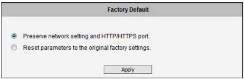 ACTi E13A - Factory Default - 1