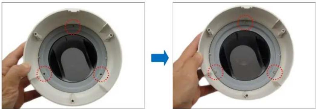 ACTi B52 - How to Replace the Dome Cover - 7