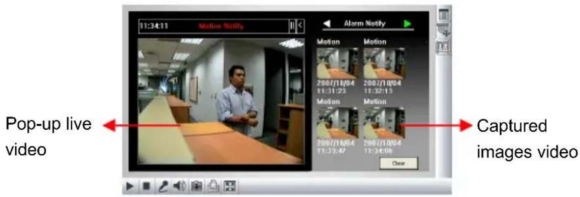 Geovision GV-MFD3401-6F - Alarm Notification - 1