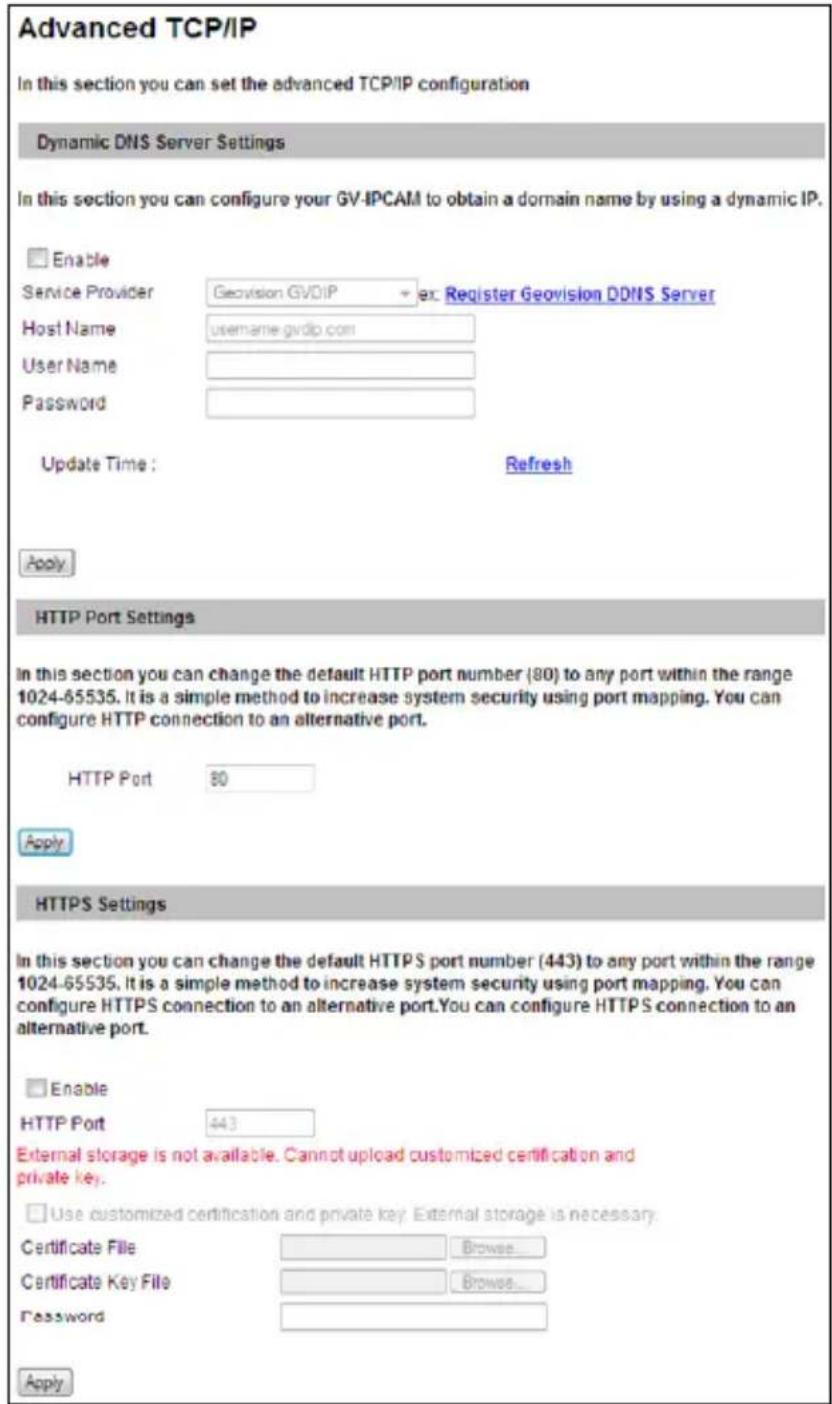 Geovision GV-MFD3401-6F - Advanced TCP/IP - 1