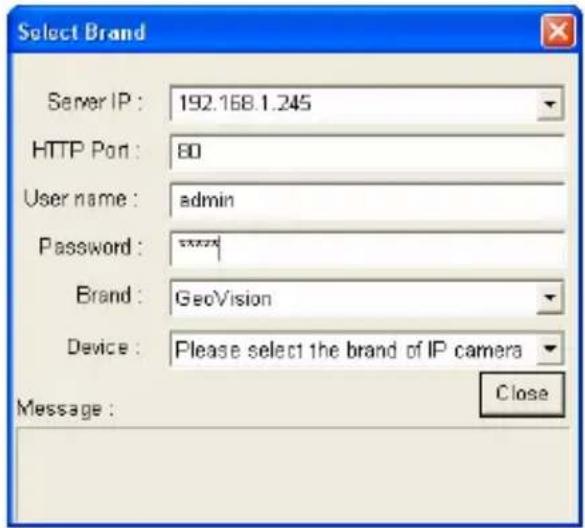 Geovision GV-MFD3401-6F - Setting up an IP Camera on GV-System - 2