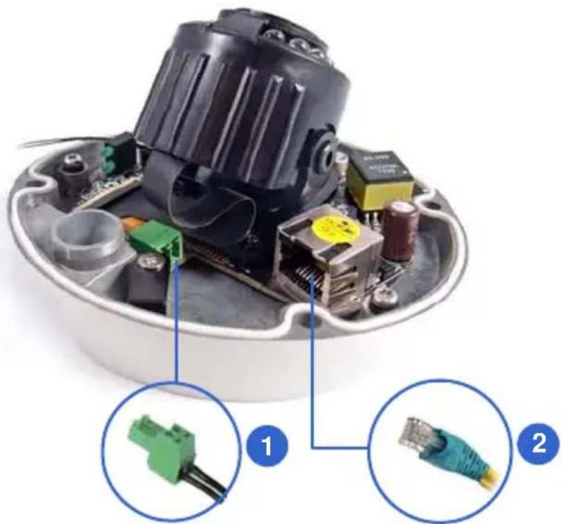 Geovision GV-MFD2401-3F - Connecting the Camera - 1