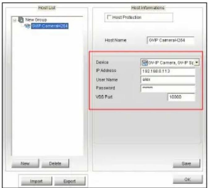 Geovision GV-BX1500-3V - Connecting to the IP Camera - 1