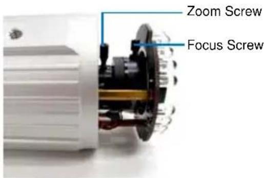 Geovision GV-BL2400 - Note for Adjusting Focus and Zoom - 1