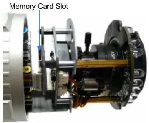 Geovision GV-BL2500 - Adjusting Lens and Inserting a Memory Card - 5