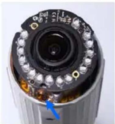 Geovision GV-BL3410 - Adjusting Lens and Inserting a Memory Card - 2