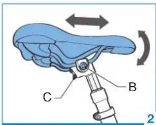 Koga Roadspeed - Adjusting saddle height - 1