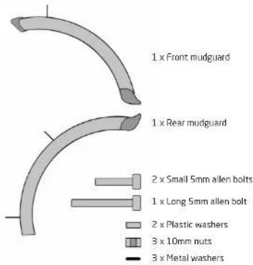 Frog 73 - Mudguards - 1
