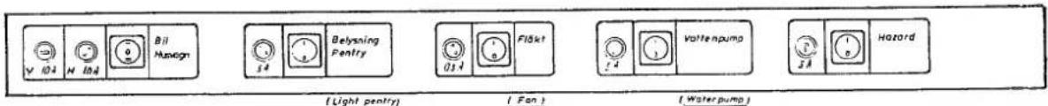 Cabby 1988 - Cabby servicepanel - 2
