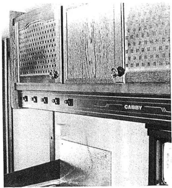 Cabby 1988 - Cabby servicepanel - 1