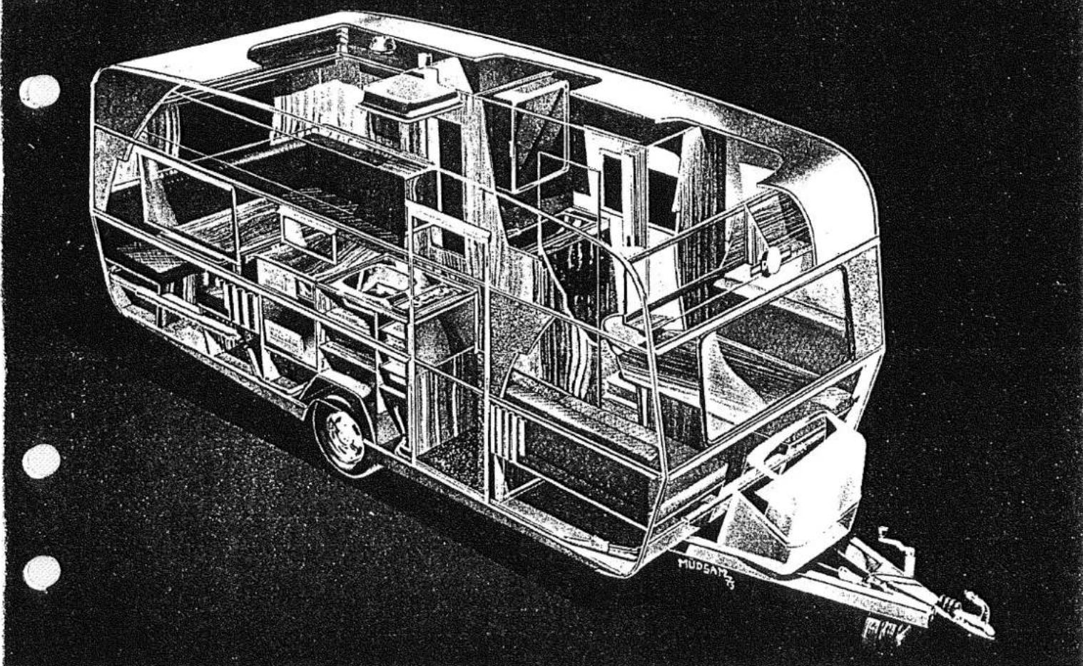 Cabby 1975 - INSTRUKTIONSBOK CABBY HUSVAGNAR AB - 1