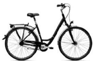 Raleigh Superbe Comfort - City-, touring-, sport-, barn- och ungdomscykel, utrustad enligt gällande trafikregler - 1