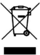 Pentagram Monster X5 Pro - Information concerning waste electronic equipment - 1