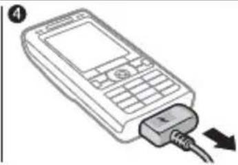 SONY ERICSSON K800 - SIM card and battery - 8