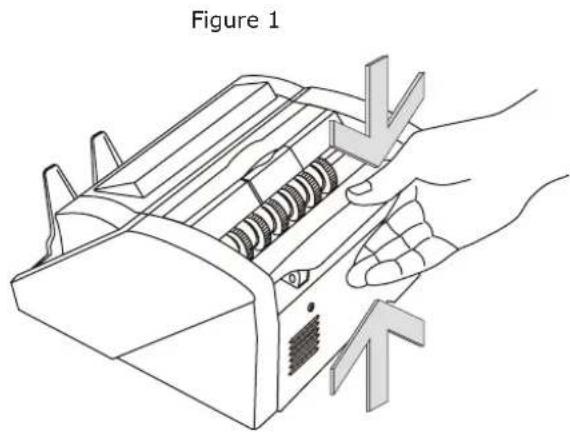 AccuBANKER AB1100 UV - Verifying the Adjustment of the Hopper Plate - 1