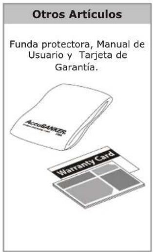 AccuBANKER AB1100 UV - Instrucciones Básicas Contenido de la Caja - 4
