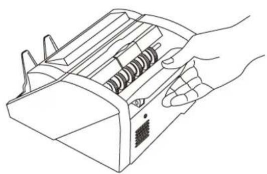 AccuBANKER AB1100 UV - Flipping the Rubber Tongue - 1