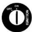 SYM Wolf SB250Ni - "OFF"-Position: - 1