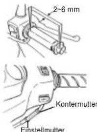 SYM Wolf SB125Ni - Zu überprüfende Elemente des Gasgriffs - 1