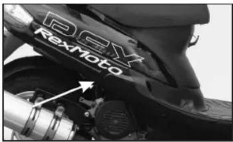 REX RS460 - Typenschild - 1