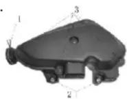 Keeway Swan - Luftfilter - 1
