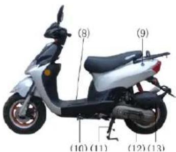 Keeway Swan - Fahrzeugidentifikation - 2
