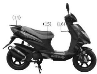Keeway RY6 - Fahrzeugidentifikation - 3